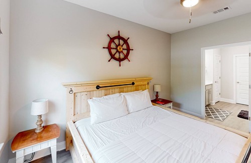 Port St. Joe House | Dog-friendly house with a pool, central AC, washer/dryer, patio, & WiFi
