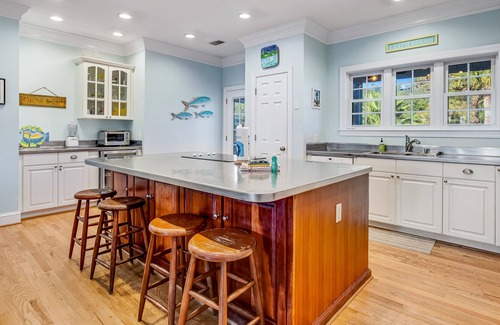 Edisto Island House | Dog-Friendly House 1 Block From Beach w/Private Pool, Patio, Private W/D, & WiFi
