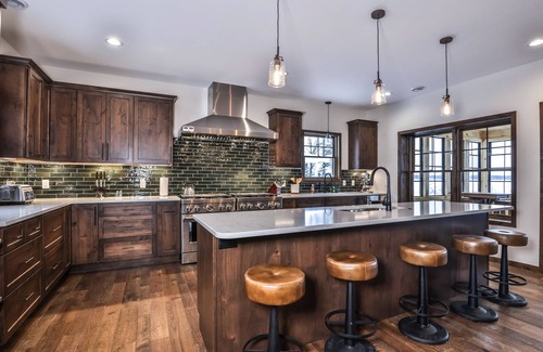 St Germain House | Dog-friendly lakefront home with firepit, 2 grills, fireplace, dock, & kayaks