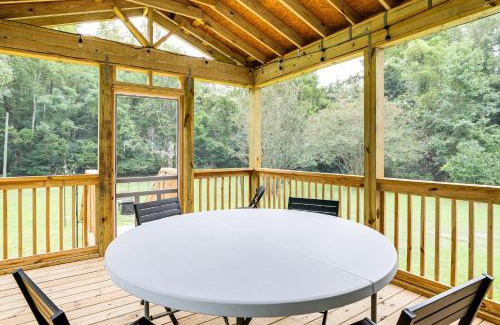 Russellville House | Dog Friendly, Screened Porch St Stephen Retreat!