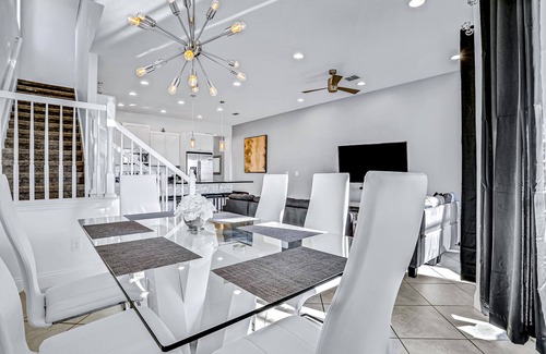 Davenport House | Dog-friendly townhome with private pool, screened lanai, fast WiFi, W/D, AC