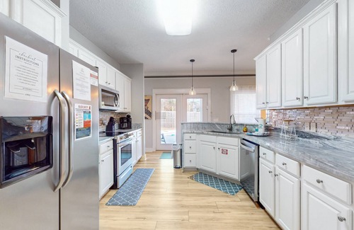Upper Grand Lagoon House | Dog-friendly home , private pool, patio, firepit, AC, & W/D, snow bird friendly