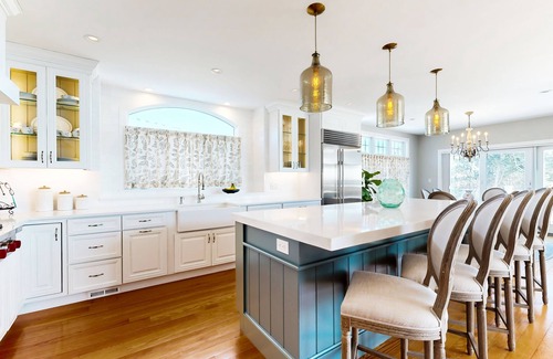 Mattapoisett House | Dog-friendly waterfront home with hot tub, kayaks/bikes/SUPs, deck, & firepit