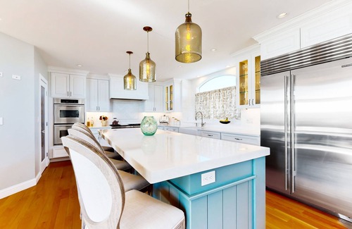 Mattapoisett House | Dog-friendly waterfront home with hot tub, kayaks/bikes/SUPs, deck, & firepit