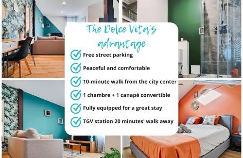 Mulhouse Apartment | Dolce Vita - Centre-ville - Paisible - Moderne