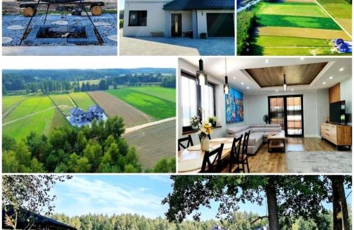 Szeligi Apartment | Dom wakacyjny Bliźniacza Natura nad rzeką, Makosieje