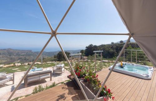 Castellammare del Golfo Villa | Dome on the hill with Jacuzzi