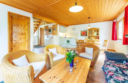 Muritz Apartment | Doppelhaushälfte Storch, 6 Personen, 80 qm, GS, Kamin - Feriendorf Müritzufer