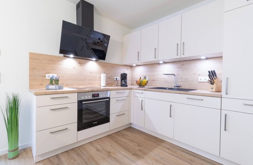 Dorumer Neufeld Apartment | Dorumer Sielhuss 11 mit Sauna und Balkon