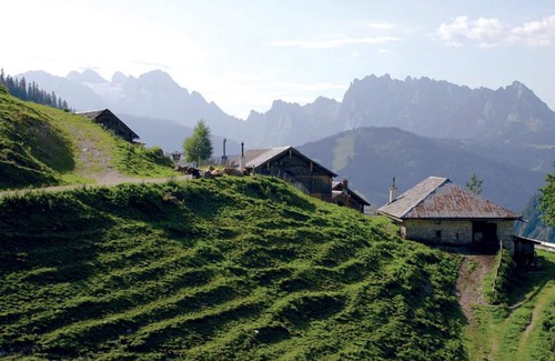 Russbach am Pass Gschuett Apartment | Double room with balcony (FR) - Apart- /Wellnesshotel Dachsteinresort