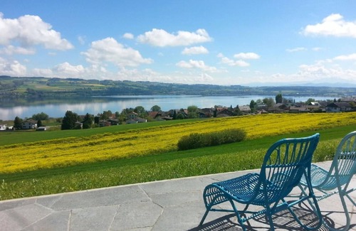 Nottwil House | Double room apple, Kohlweid