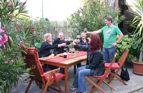 Steinweiler Bed & Breakfast | Double room bath/WC - Weingut & Gästehaus Frank Bohlender