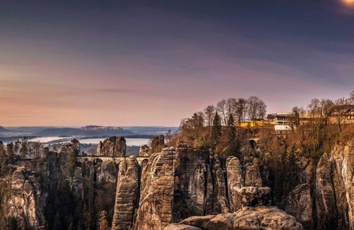 Bastei House | Double room, bath, WC, standard - Berghotel Bastei