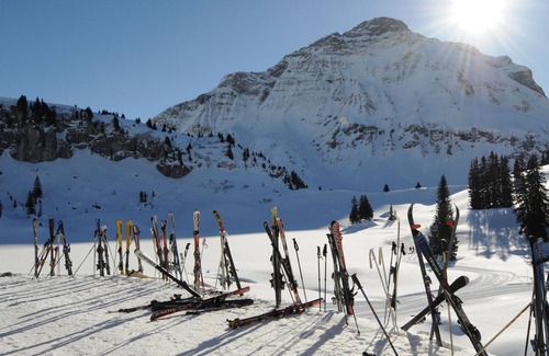 Schroecken House | Double room Schneestern Süd Shortstay - Berghotel Körbersee