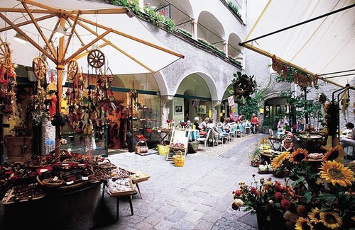 Hallein Apartment | Double room with extra bed, shower, WC - Hotel Apartment Camping Das Au-Gut