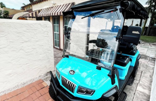 Delray Beach Cottage | Downtown Delray cottage w/GOLF CART & Beach Pass! Walk to Atlantic Ave & Tennis.
