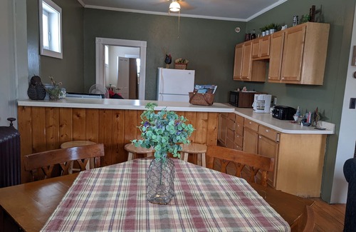 Hayward Apartment | Downtown Hayward, WI apartment with view of Main street