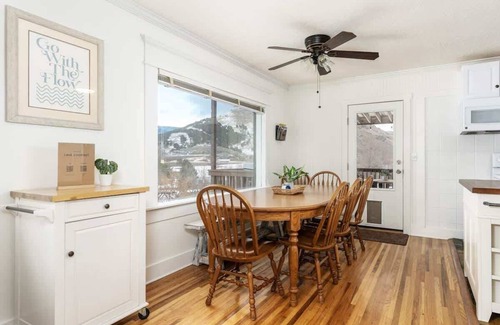 Lava Hot Springs House | Downtown Lava - Views, Huge Yard, Slide, Games!
