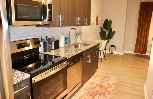 Optimist Park Apartment | Downtown luxury unit. Coffee station!