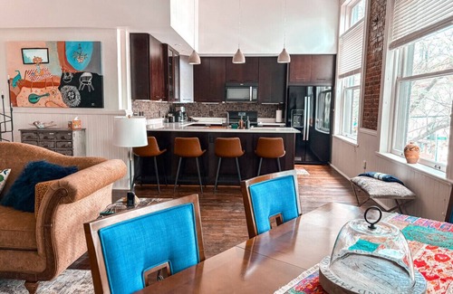 Downtown Greensboro Apartment | Downtown - Rooftop - Walkable
