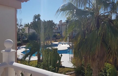 Los Altos Condo | Dream apartment with a beautiful terrace, wifi, pool, safe in green area plant