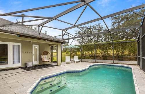 Tuscan Ridge House | Dreamy Disney Vaca- Large Secluded Pool Space- 4 Living Areas & 2 King Suites