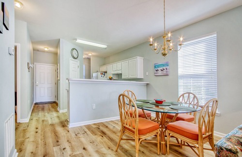 Sunset Beach Condo | Dreamy lakefront condo near the beach with WiFi, private patio & shared pool
