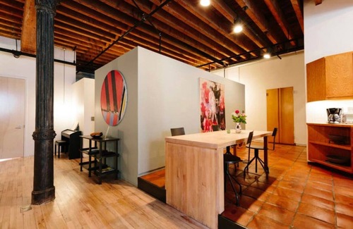 Greenwich Village Apartment | Dreamy Village dream Loft w/HUGE open office, piano, full floor, plants 350sqft