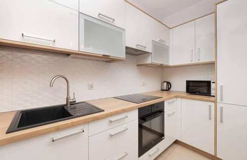 Baluty Apartment | Drewnowska 51A Łódź | Tasteful Apartment | Wifi | Balcony | Parking