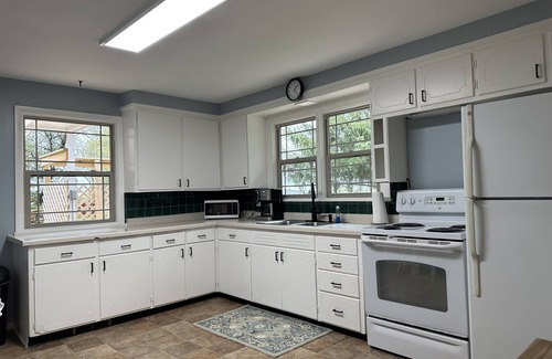 Westby House | Driftless-region sweet spot with a view right beside bike trail in Southwest WI!