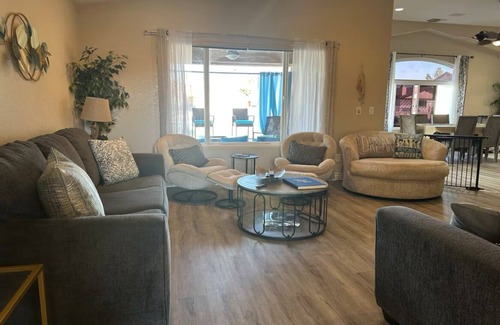 Silver Lakes Country Club House | Driftwood Cove Lake House – Waterfront, Pet-Friendly, Private Dock in Helendale