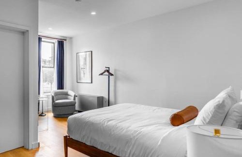 Bangor Apartment | DTWN Bangor, Historic Hotel, Coffee Shop in building, Room # 105
