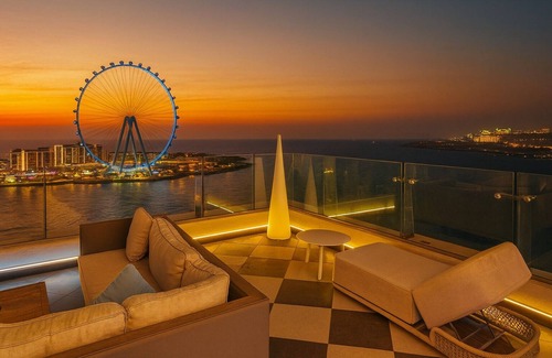 Dubai Marina Apartment | Dubai Jbr Luxury 180 m° penthouse Full sea View 41° Floor 4/6 pax