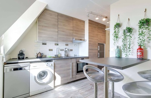 Trouville-sur-Mer Apartment | Duplex apartment with sea view and roof terrace