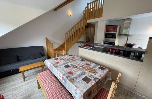 Laveissiere Apartment | Duplex apartment with view, parking, and Wifi