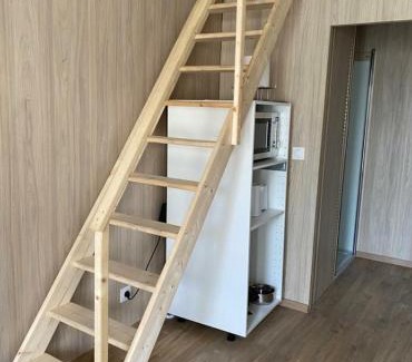 La Chapelle-Saint-Mesmin House | Duplex atypique en bois entre ville et verdures