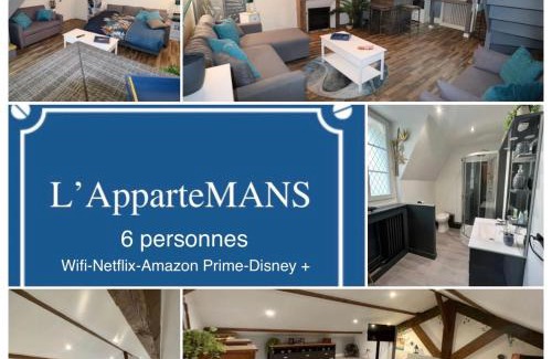 Bollee Bed & Breakfast | Duplex au 2ème et de notre maison -Accès au jardin-Smart Tv-Streaming-Wifi