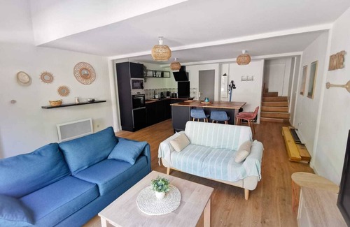 Moliets-et-Maa Apartment | Duplex House With Large Terrace And Garden