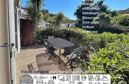 La Napoule House | Duplex lumineux avec terrasse près des plages