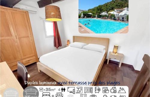 La Napoule House | Duplex lumineux avec terrasse près des plages