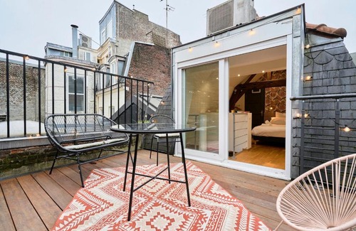 Old Lille Apartment | Duplex Rue Royale, rooftop, balnéo spa