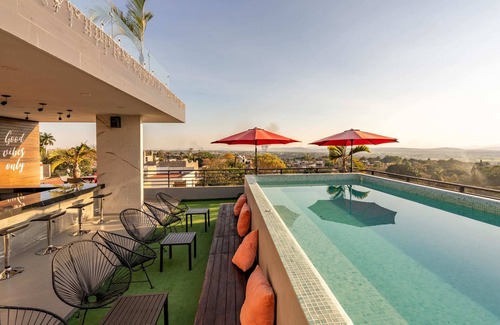 Oaxtepec Apartment | Duplex studio l Amazing view | Pool, Gym & Rooftop