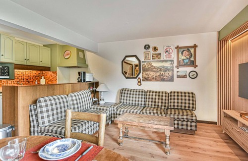 Les Gets Apartment | Duplex T3 in Les Gets - 5 pers, panoramic view, balcony, parking, WiFi