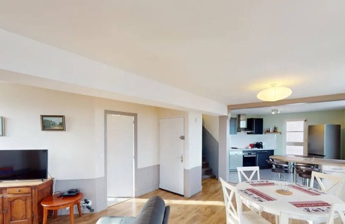 Honfleur Apartment | Duplex Traversière | Spacious | 100m from the Port | 4 Guests