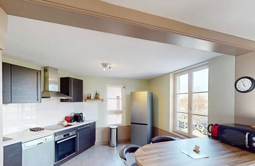 Honfleur Apartment | Duplex Traversière | Spacious | 100m from the Port | 4 Guests