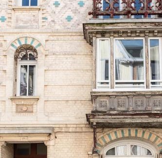 Mers-les-Bains Apartment | Duplex Villa Sarrazine - avec patio privé