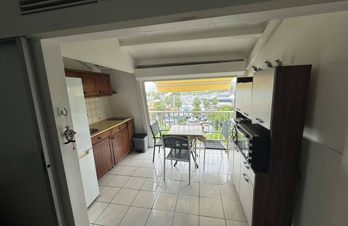 Bas du Fort Apartment | Duplex with breathtaking view of the marina du gosier with swimming pool and cistern