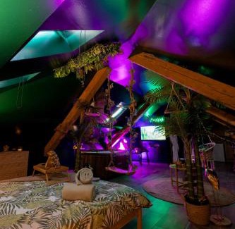 Holtzheim Apartment | Dynasty Jungle Home Spa Jacuzzi