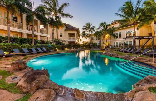Poipu Villa | E111 Ground Floor Poolside Patio
