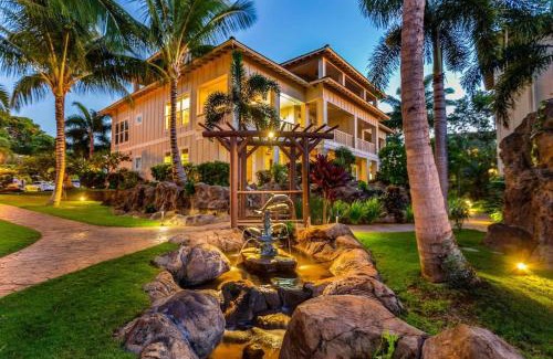 Poipu Villa | E111 Ground Floor Poolside Patio